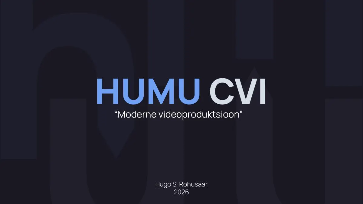 HUMU CVI 1